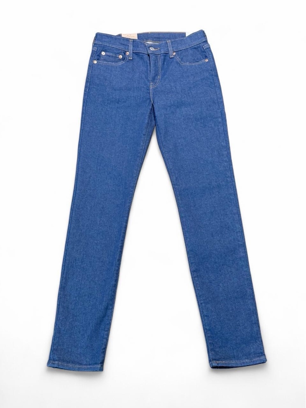 NWT 26x32 Levi's Boyfriend Classic Mid-Rise Blue Women's Jeans Tapered Leg